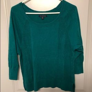 American Eagle, Turquoise Light Sweater